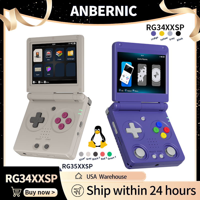 Retro Gaming Anbernic - Anbernic RG34XXSP RG35XXSP Console di gioco