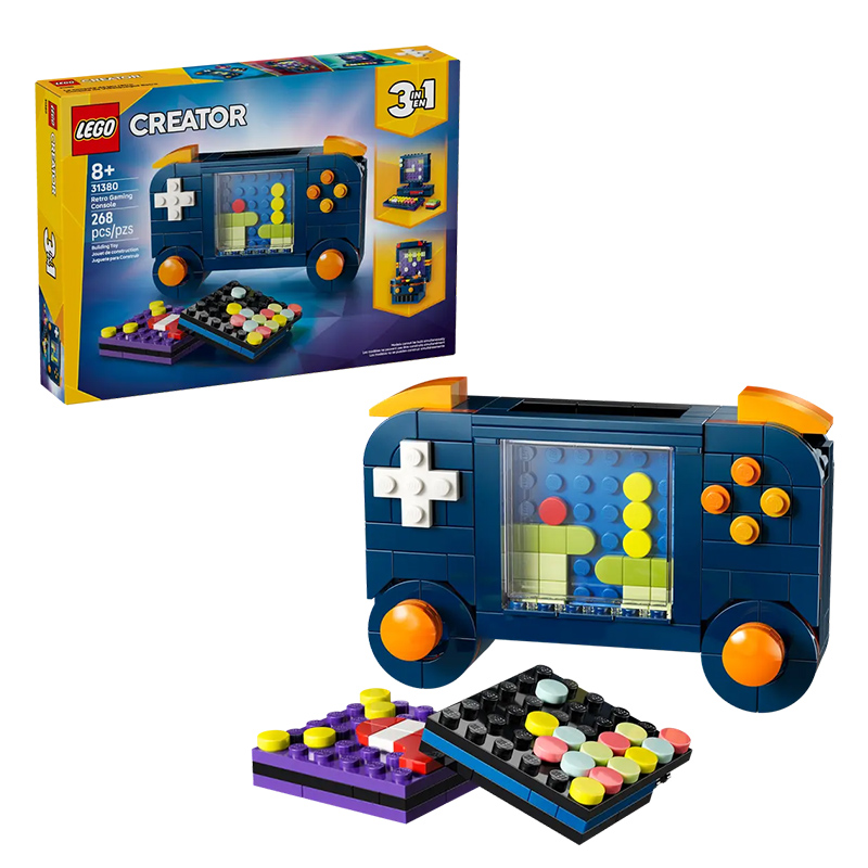 Retro Gaming Setup - LEGO Creator 3in1 Blocchi da Costruzione