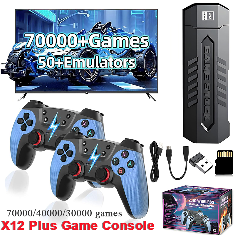 Retro Gaming Mini Pc - X2 Retro Game Stick con 128GB,