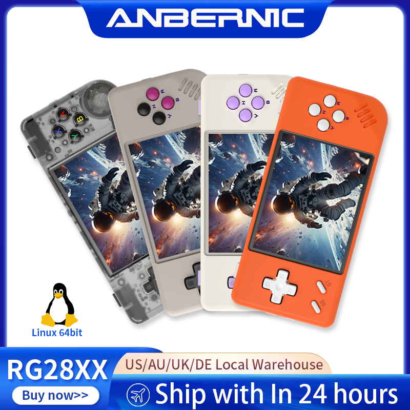 Retro Gaming Anbernic - ANBERNIC RG28XX Console di Gioco Retro