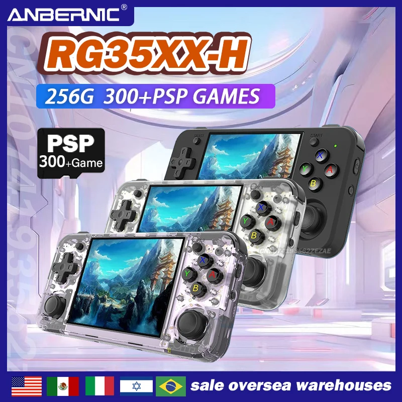 Retro Gaming Anbernic - ANBERNIC RG35XX H Console portatili Schermo