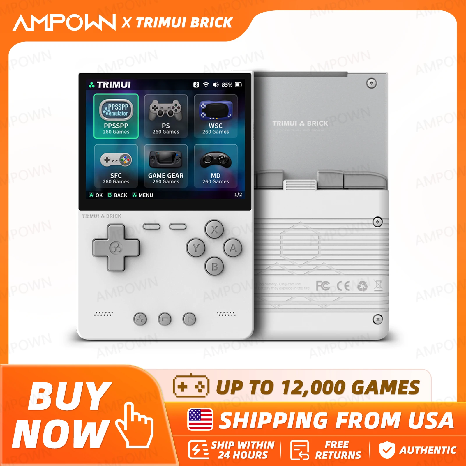 Retro Gaming Linux - TRIMUI BRICK Console di gioco portatile