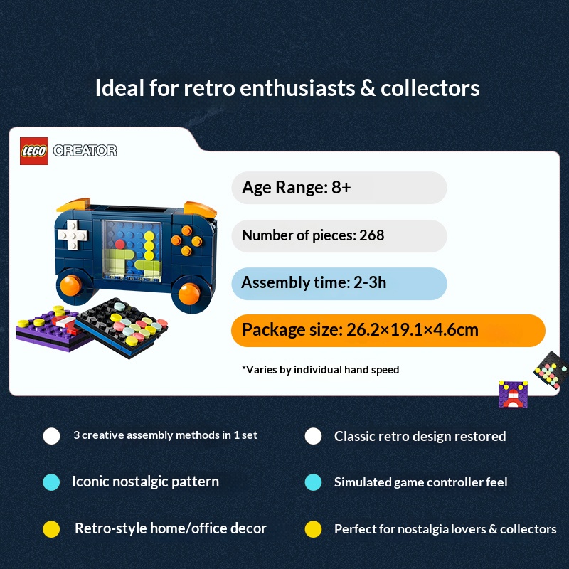 LEGO Creator 3in1 Blocchi da C - Retro Gaming Setup recensione e prezzo