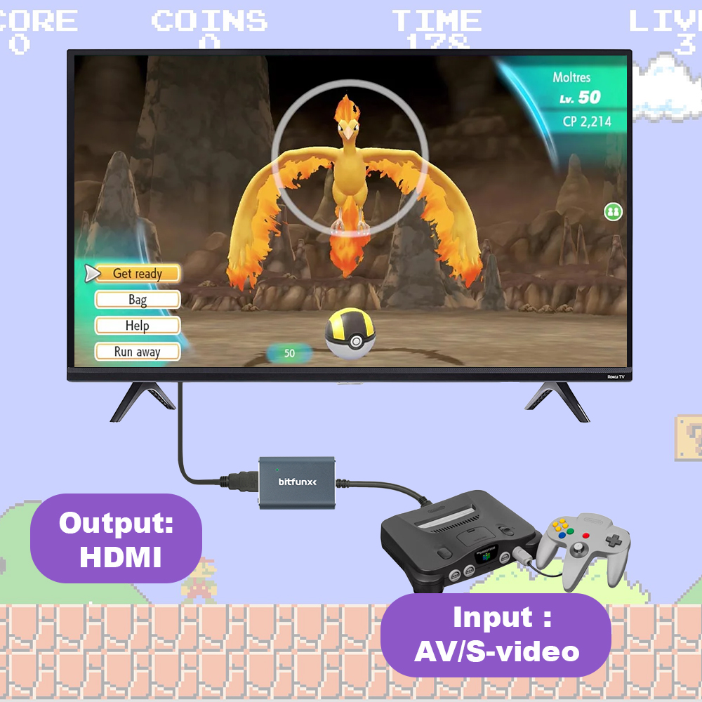 Bitfunx 720P Adattatore Svideo - Retro Gaming Expo recensione e prezzo
