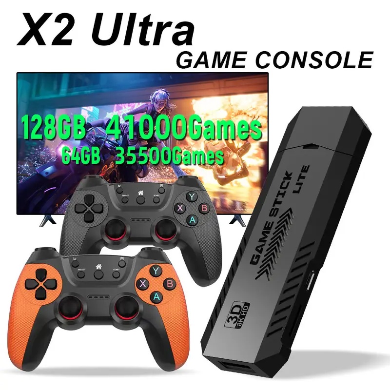 X2 Ultra Pro Retro Game Stick  - Retro Gaming Theme recensione e prezzo