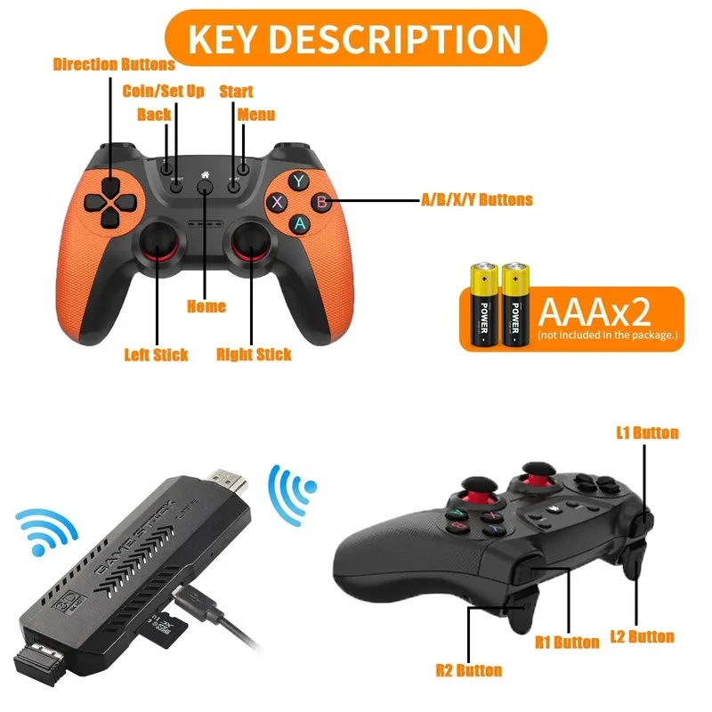 X2 Ultra Pro Retro Game Stick  - Retro Gaming Theme recensione e prezzo