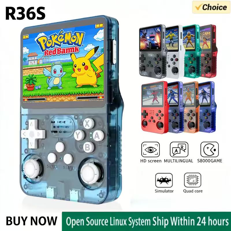 Console di Gioco Portatile R36 - Retro Gaming Linux recensione e prezzo