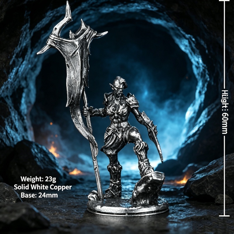 Mini Statuetta in Metallo Guer - Retro Gaming Expo recensione e prezzo