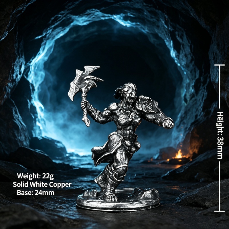 Mini Statuetta in Metallo Guer - Retro Gaming Expo recensione e prezzo