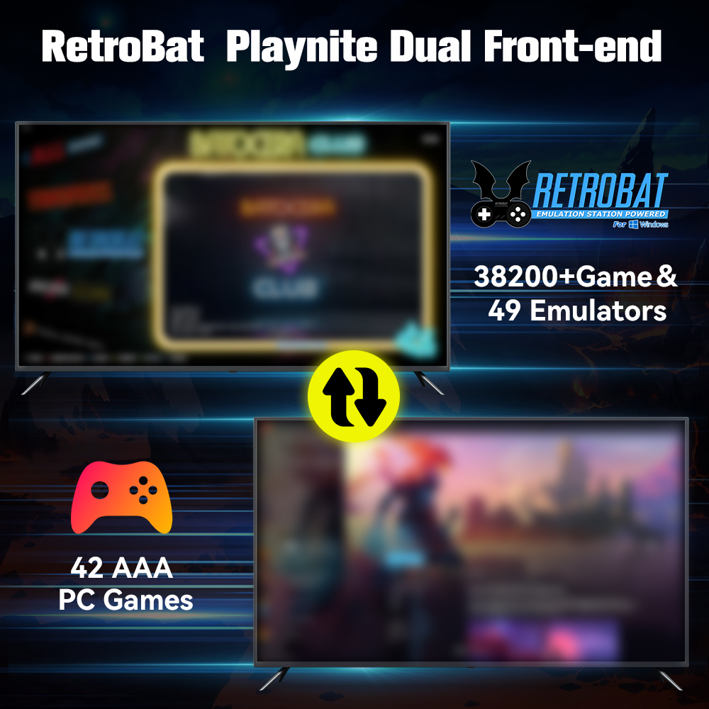 Retrobat&Playnite System HDD C - Retro Gaming Mini Pc recensione e prezzo