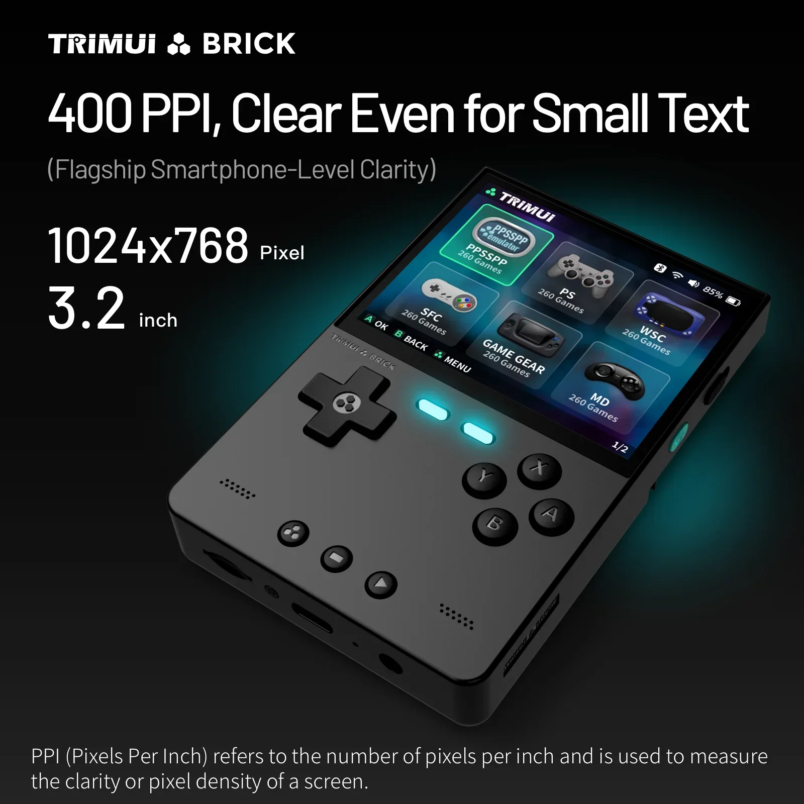 TRIMUI BRICK Console di gioco  - Retro Gaming Linux recensione e prezzo